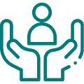 Support and care symbol